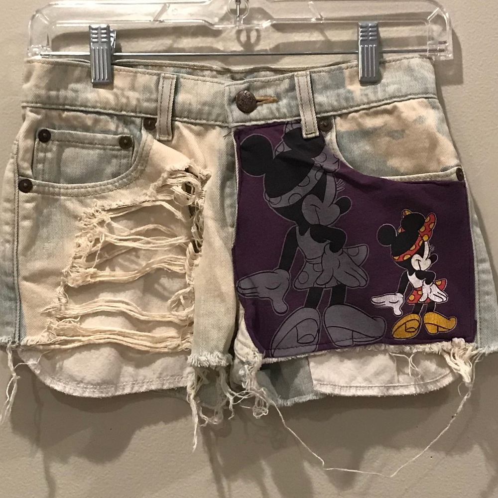 LF denim vintage shorts